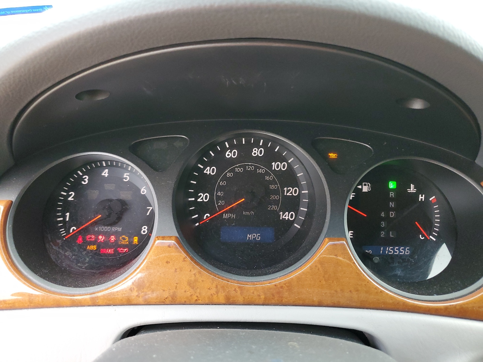 JTHBA30G555135925 2005 Lexus Es 330