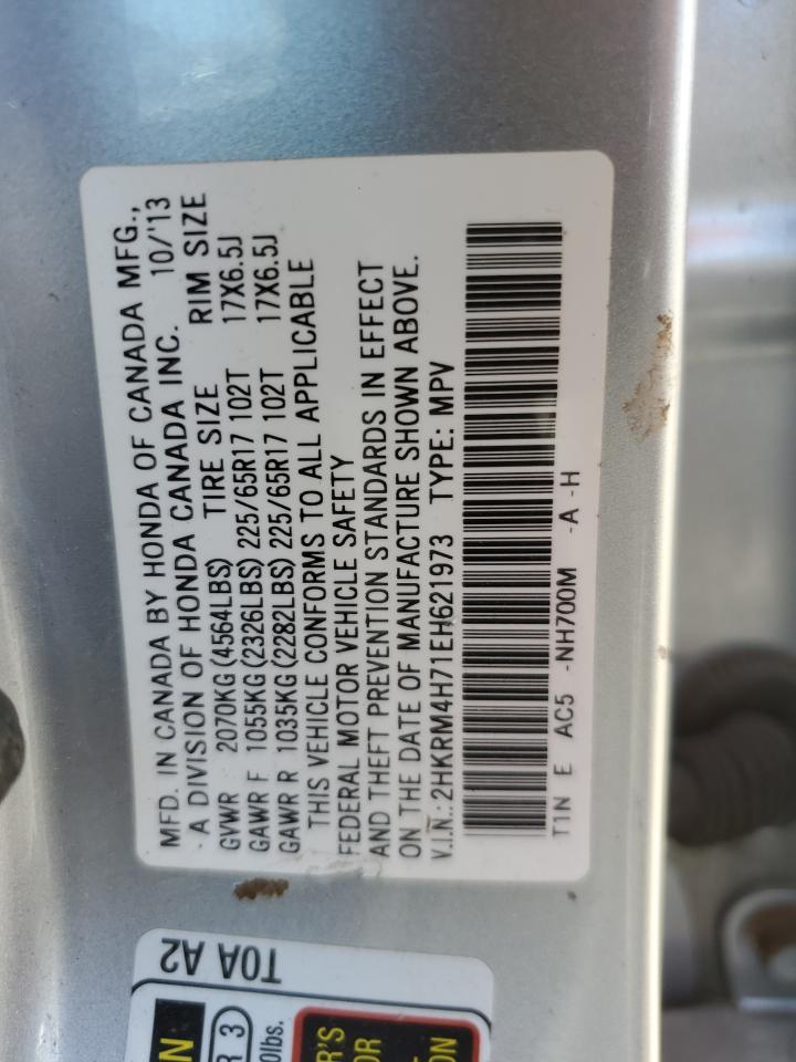 2HKRM4H71EH621973 2014 Honda Cr-V Exl