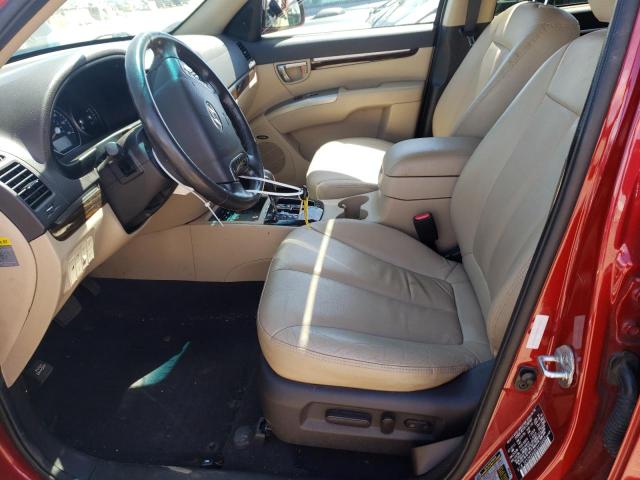  HYUNDAI SANTA FE 2012 Червоний