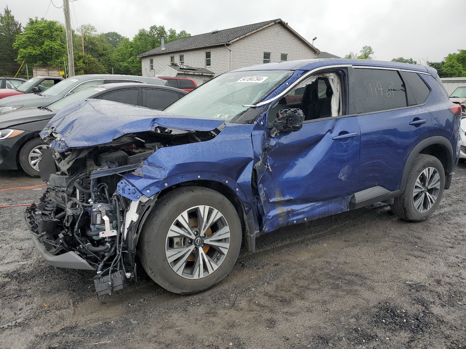 2022 Nissan Rogue Sv vin: 5N1BT3BB3NC722919