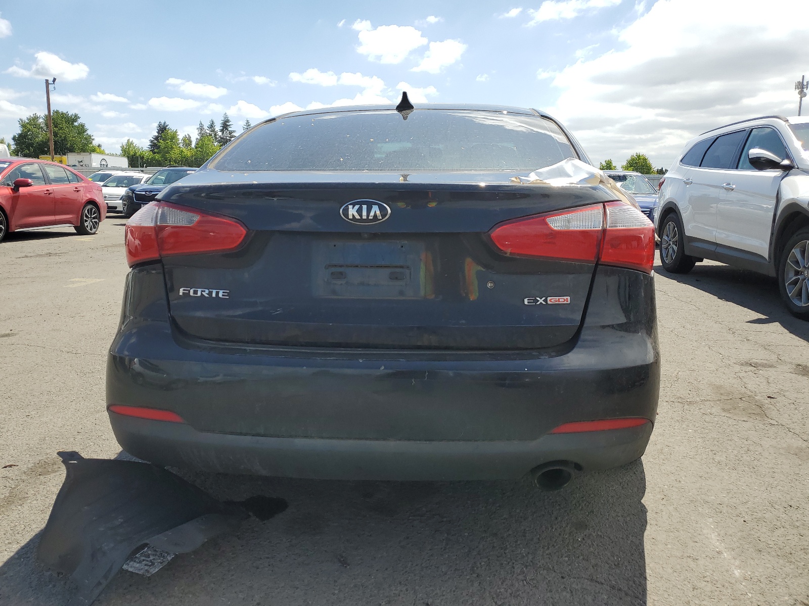 KNAFX4A83E5080581 2014 Kia Forte Ex