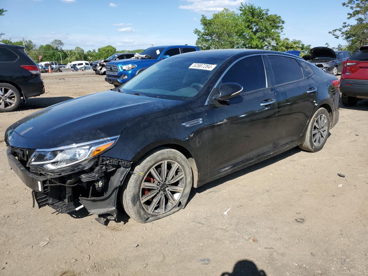 2019 Kia Optima Lx VIN: 5XXGT4L37KG360743 Lot: 52887284