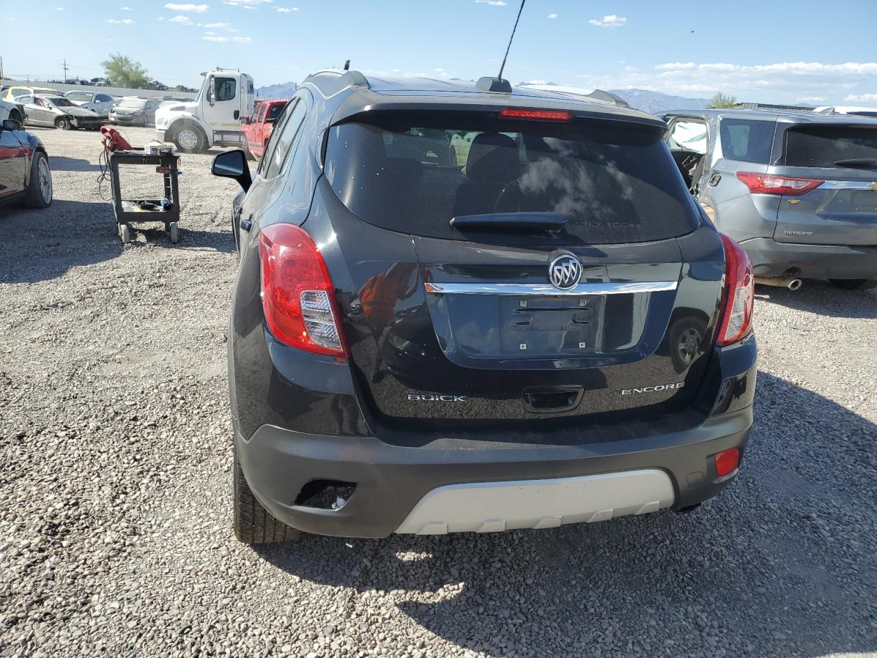 2015 BUICK ENCORE with FRONT END damage, VIN KL4CJASB7FB153755