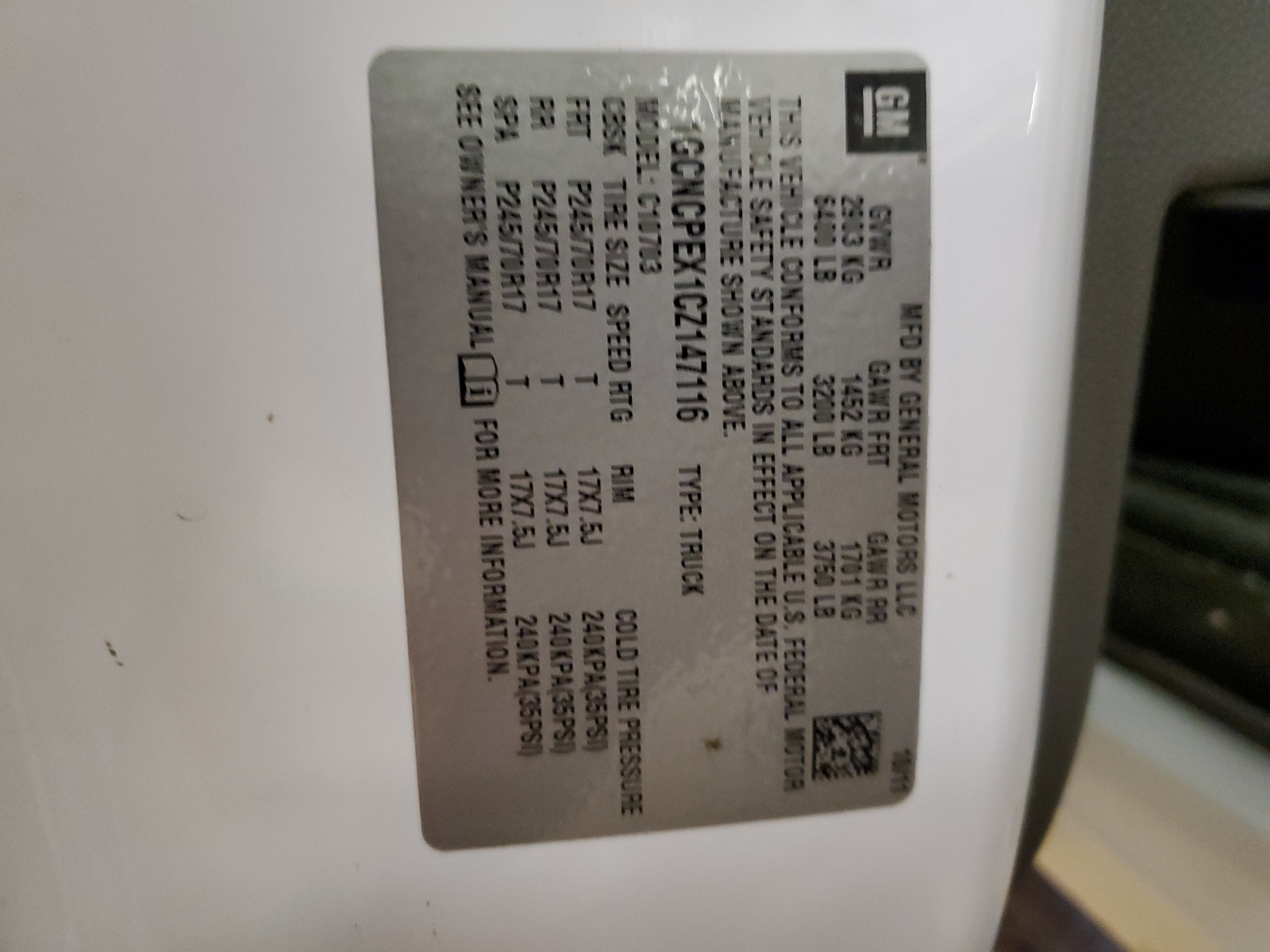 1GCNCPEX1CZ147116 2012 Chevrolet Silverado C1500