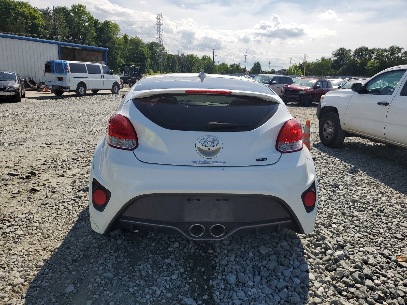 KMHTC6AE4GU285866 2016 Hyundai Veloster Turbo