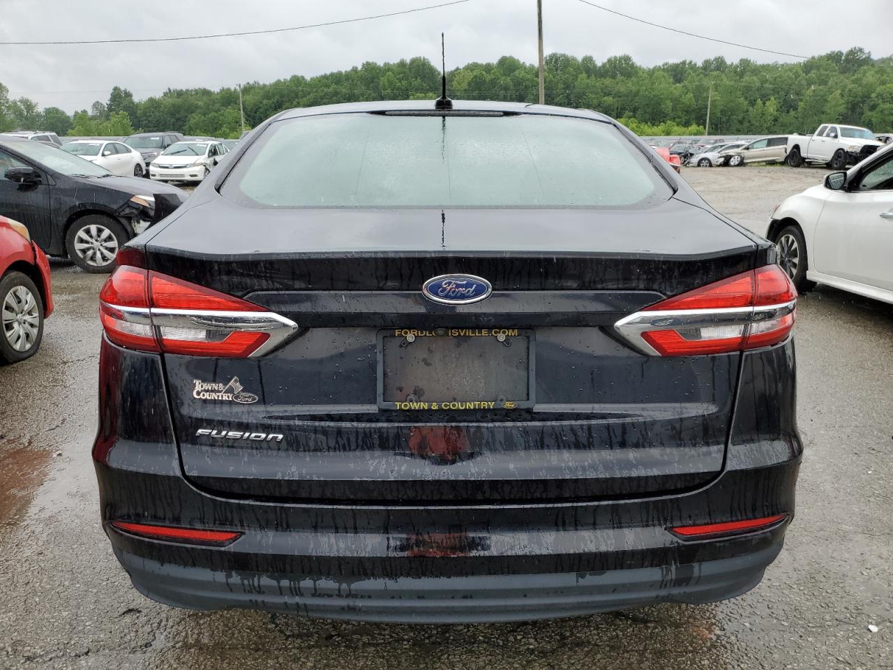 2019 Ford Fusion S VIN: 3FA6P0G77KR286303 Lot: 54224984