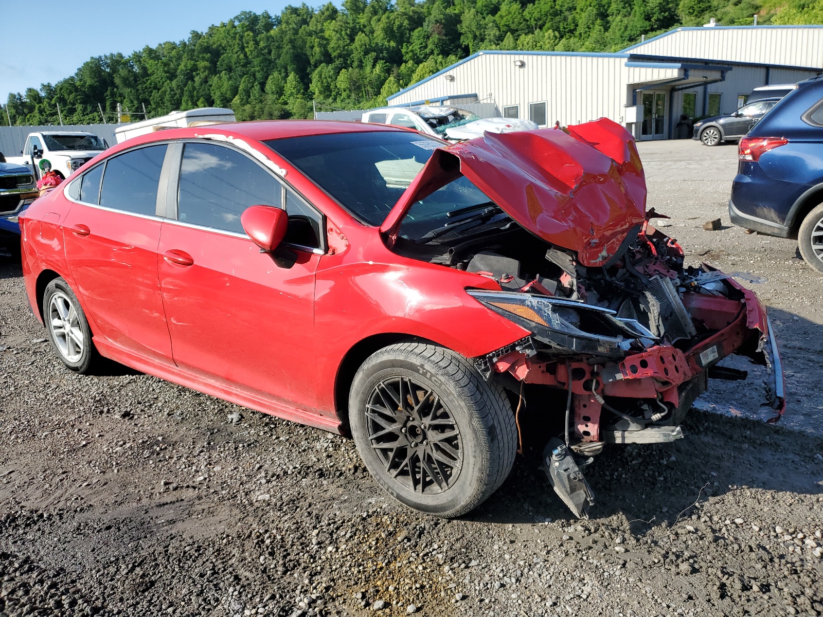 2017 Chevrolet Cruze Lt vin: 1G1BD5SM7H7176419