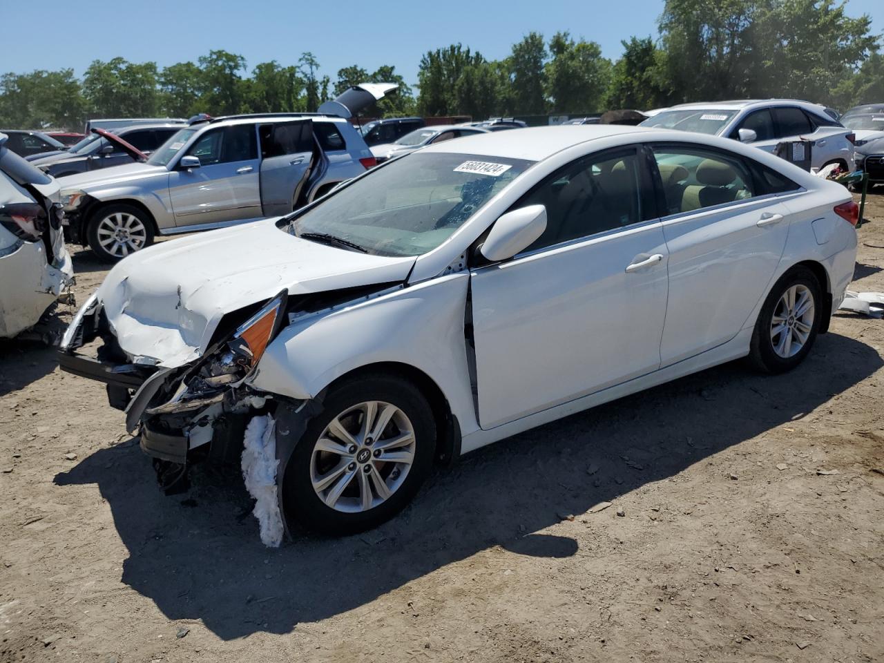 2013 Hyundai Sonata Gls VIN: 5NPEB4AC2DH776333 Lot: 56031424