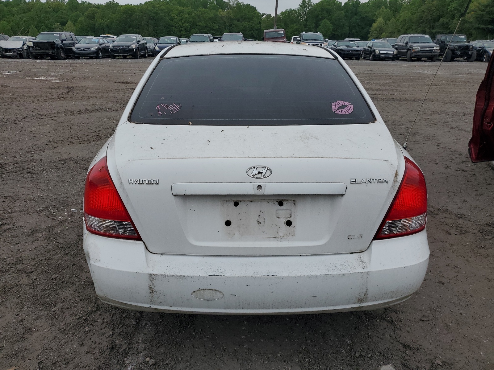 KMHDN45D72U393590 2002 Hyundai Elantra Gls