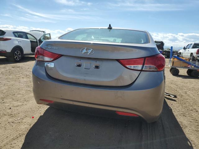 Sedans HYUNDAI ELANTRA 2013 Szary