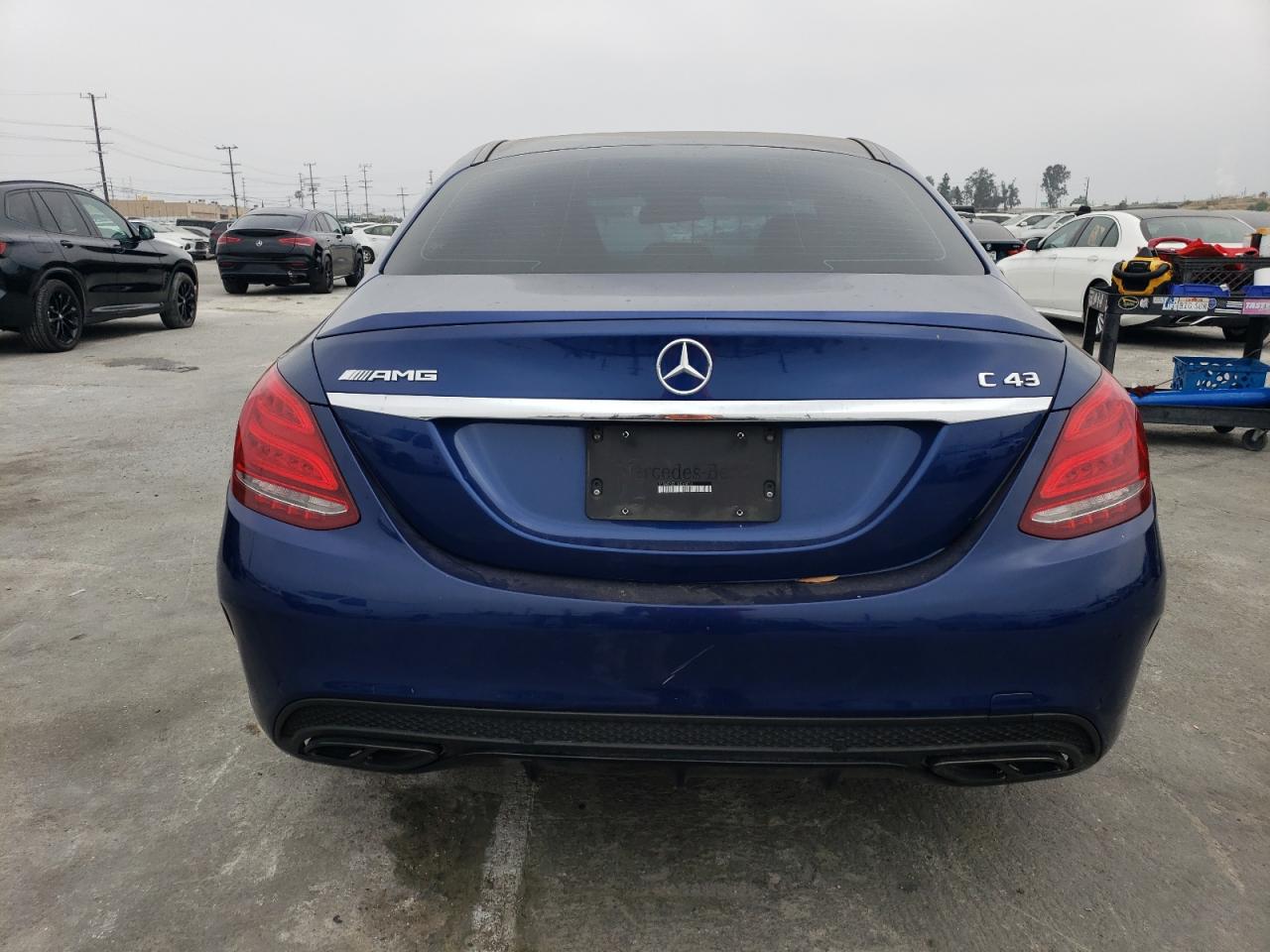 2018 Mercedes-Benz C 43 4Matic Amg VIN: 55SWF6EB1JU265016 Lot: 56533034