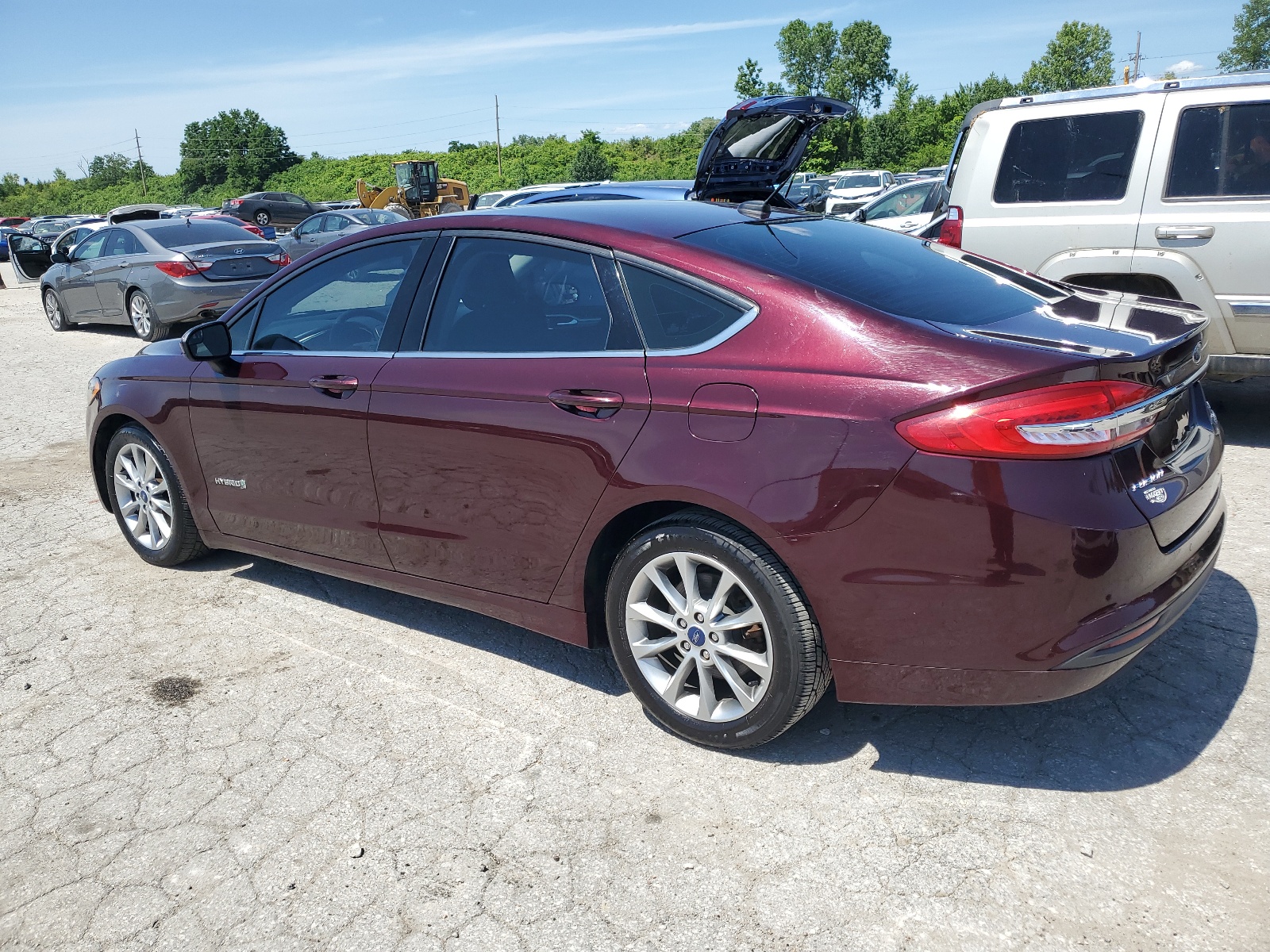 2017 Ford Fusion Se Hybrid vin: 3FA6P0LU5HR347698