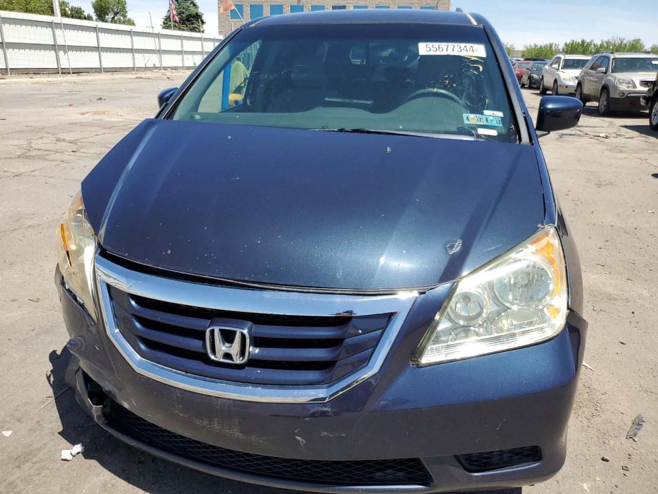 2010 Honda Odyssey Ex VIN: 5FNRL3H41AB057530 Lot: 55677344