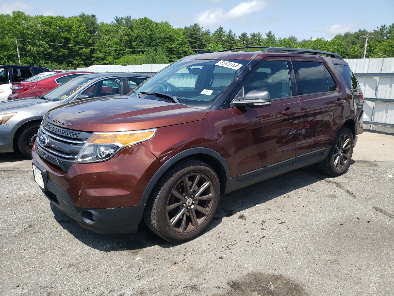 1FM5K8D84FGB79587 2015 Ford Explorer Xlt