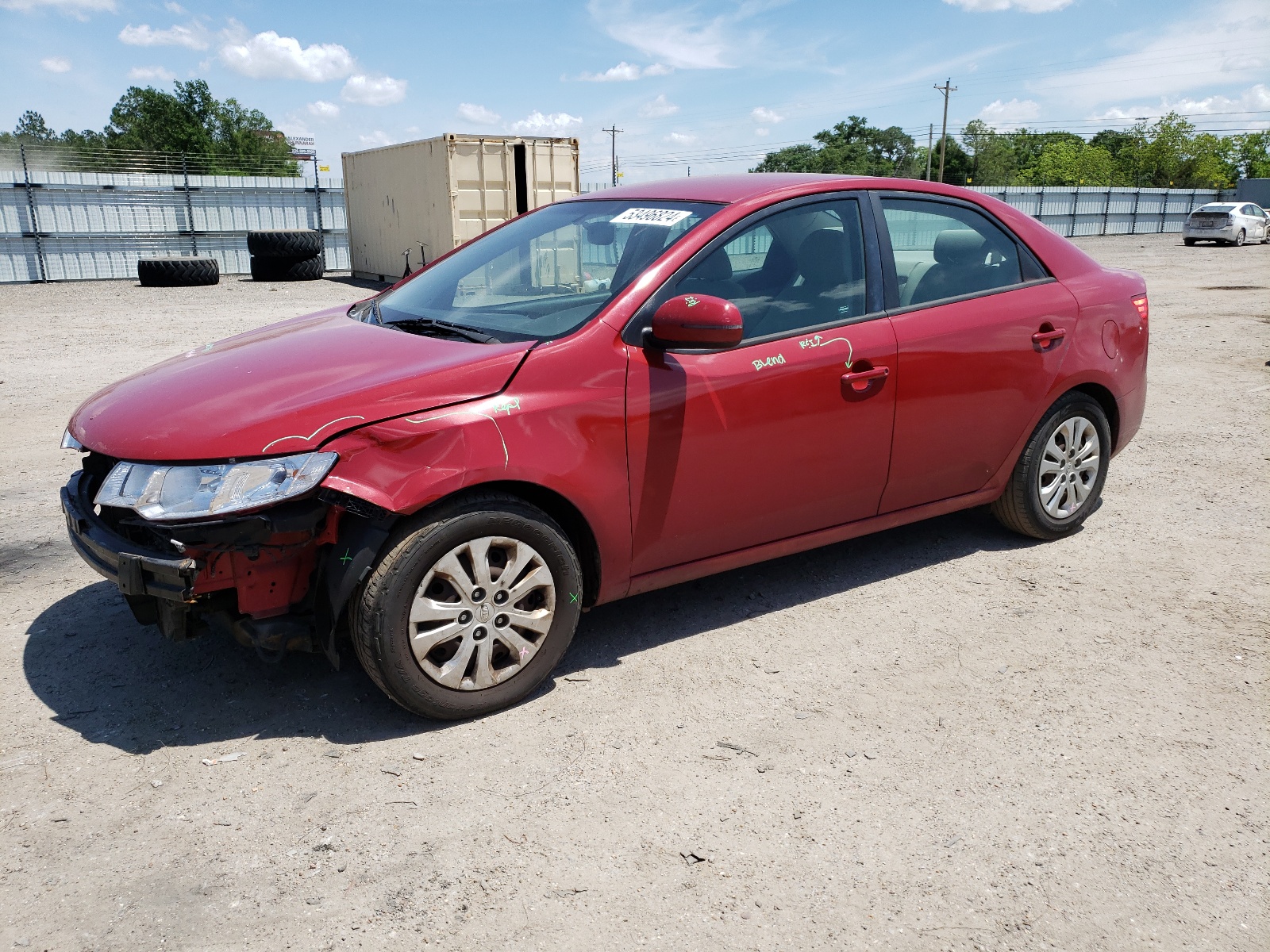 2013 Kia Forte Ex vin: KNAFU4A28D5702918