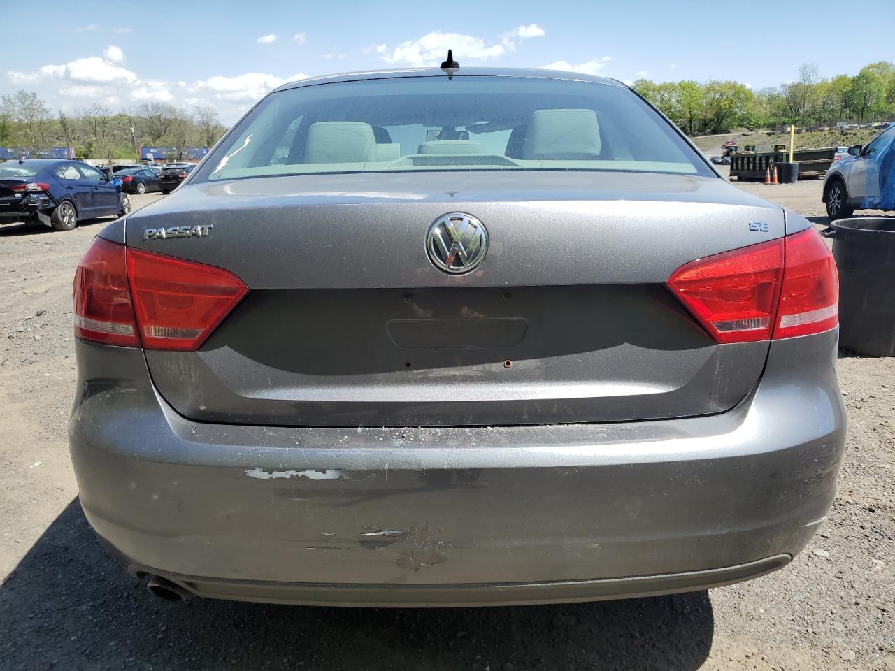 2012 Volkswagen Passat Se VIN: 1VWBP7A32CC037718 Lot: 53235574