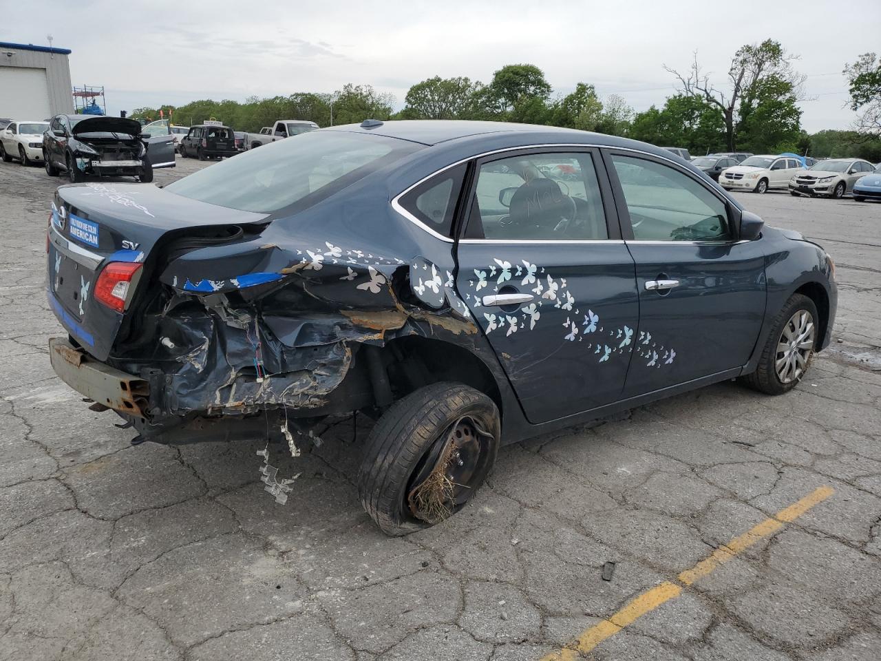 VIN 3N1AB7AP0FL657754 2015 NISSAN SENTRA no.3