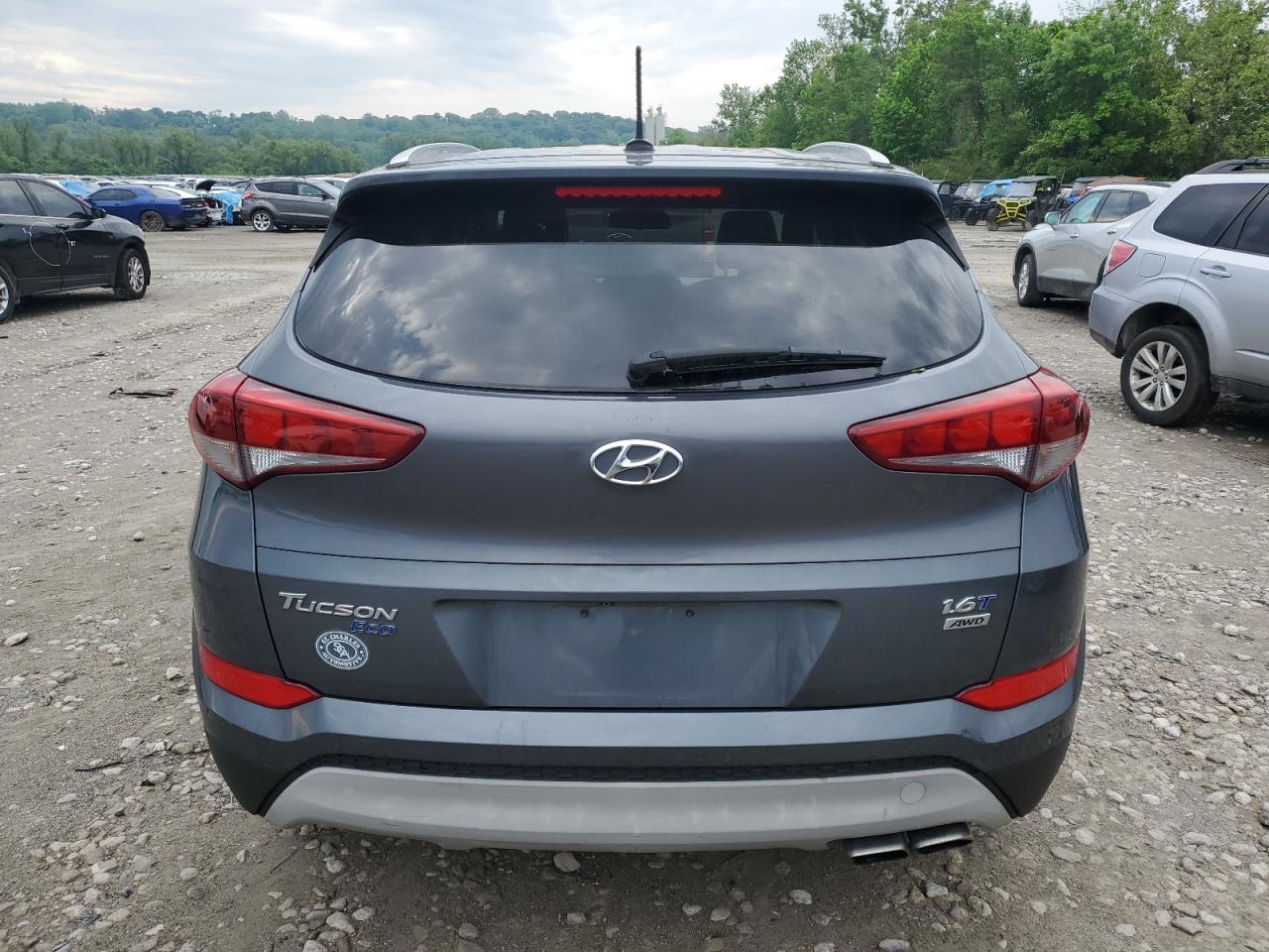 2017 Hyundai Tucson Limited VIN: KM8J3CA22HU279240 Lot: 54413804