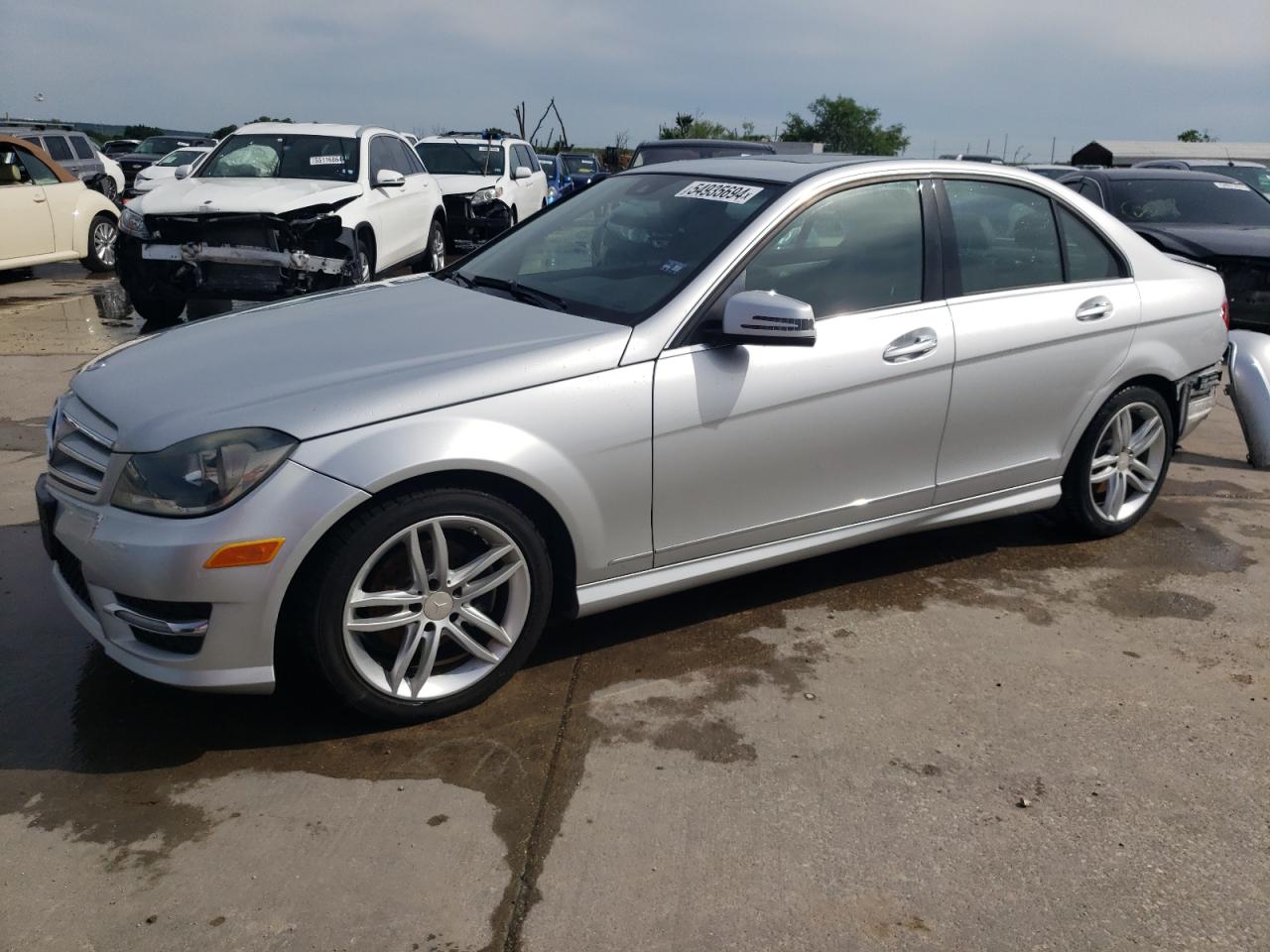 VIN WDDGF4HB1DG103313 2013 MERCEDES-BENZ C-CLASS no.1