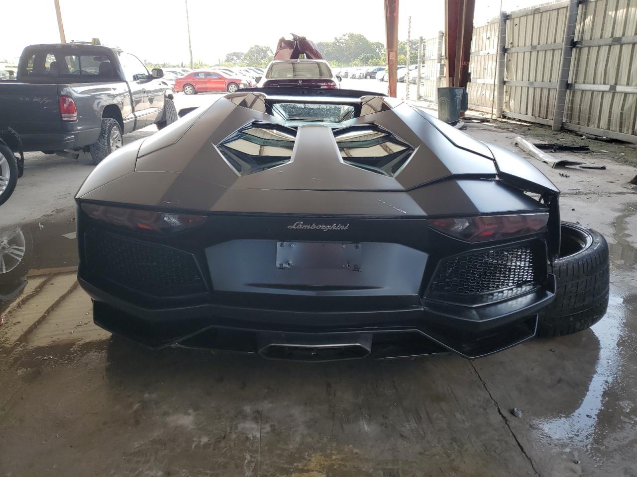 2015 Lamborghini Aventador VIN: ZHWUR1ZD5FLA03450 Lot: 53781224