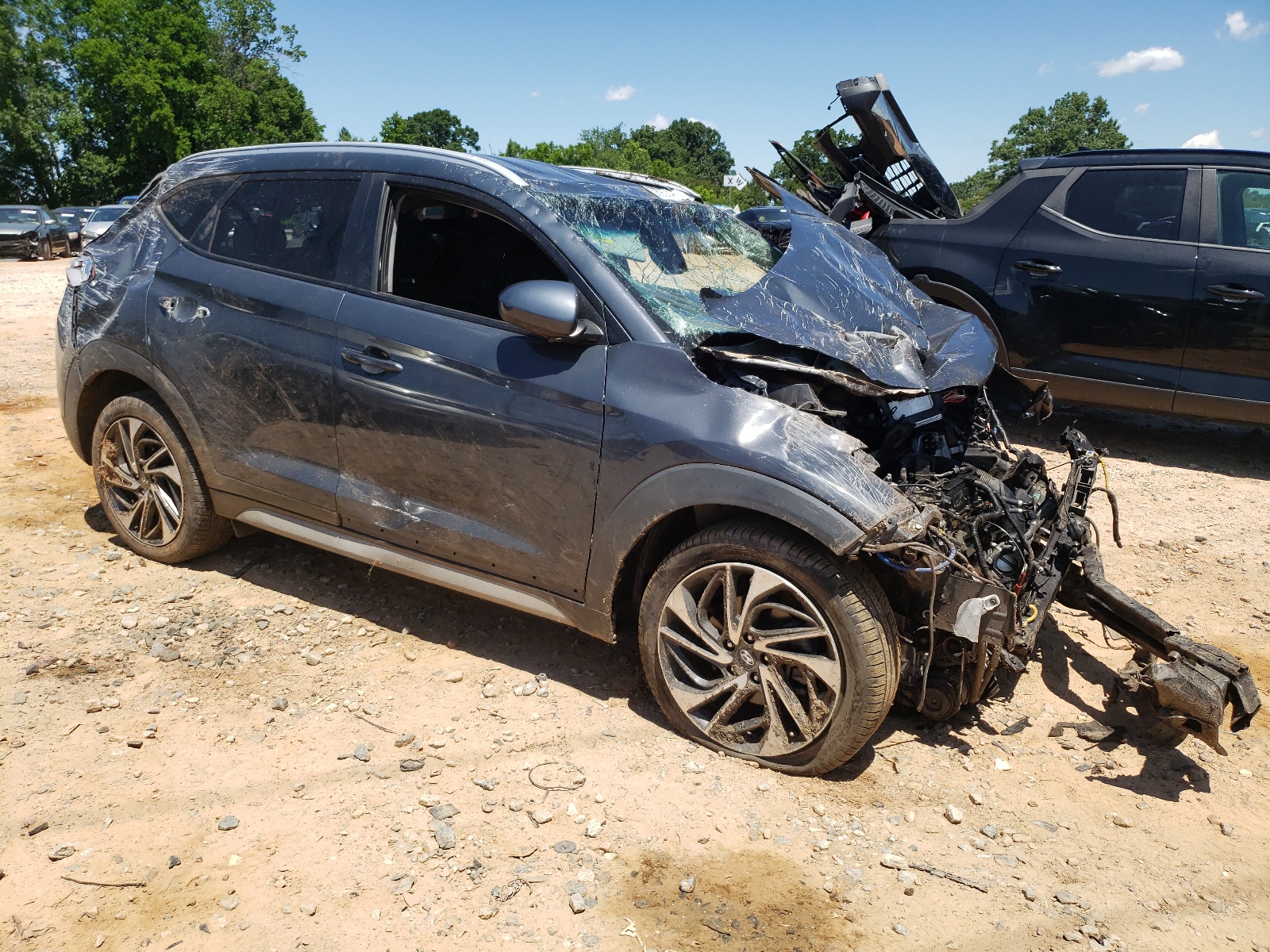 2019 Hyundai Tucson Limited vin: KM8J33AL5KU971850