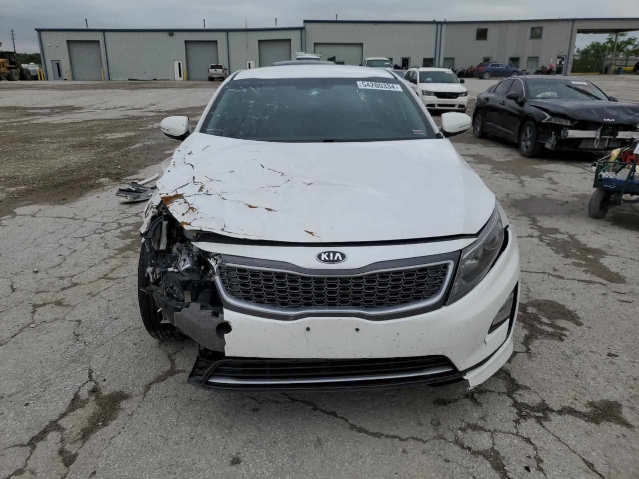 2016 Kia Optima Hybrid VIN: KNAGM4AD8G5092545 Lot: 54280334