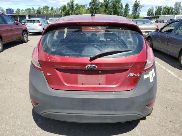  FORD FIESTA 2014 Красный
