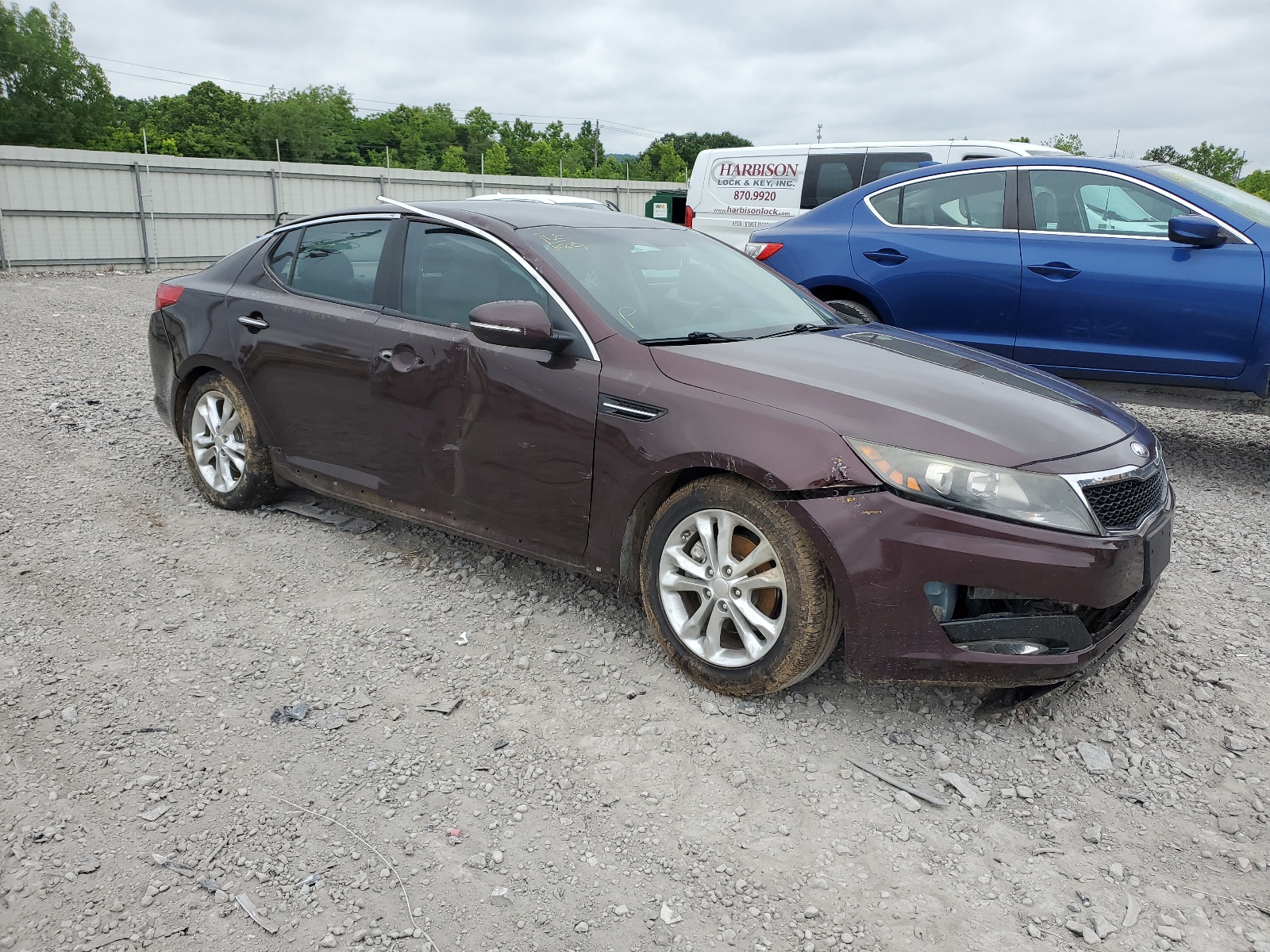 2013 Kia Optima Lx vin: 5XXGM4A7XDG130202