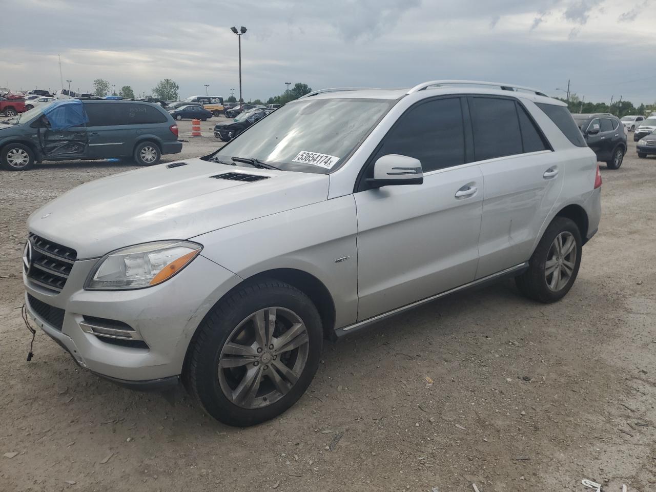 2012 Mercedes-Benz Ml 350 4Matic VIN: 4JGDA5HB6CA075183 Lot: 53654174