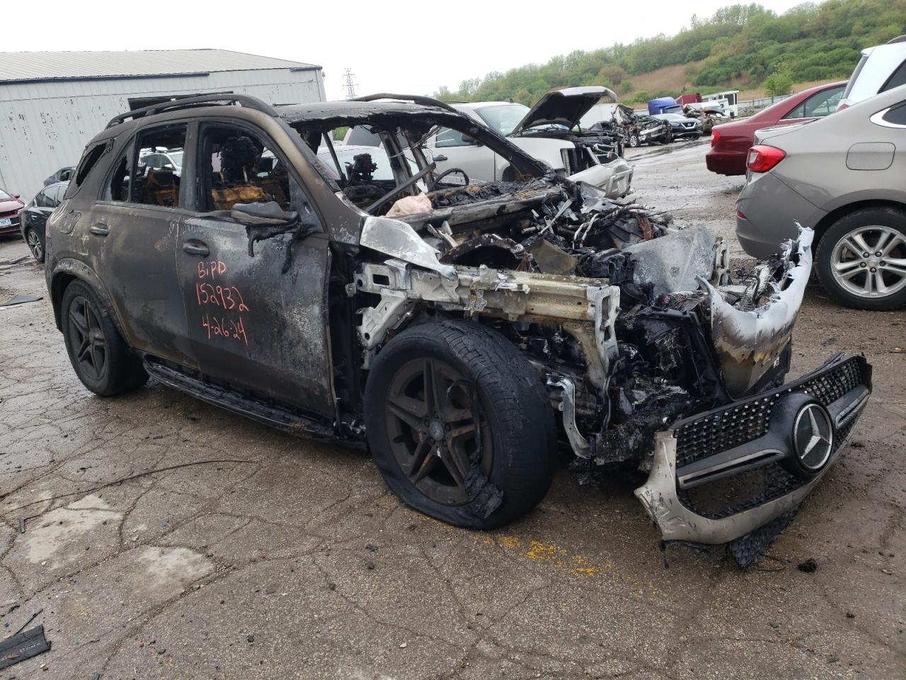 2021 Mercedes-Benz Gle 350 4Matic VIN: 4JGFB4KB5MA405714 Lot: 53645194