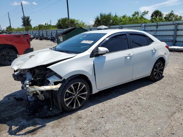  TOYOTA COROLLA 2017 White