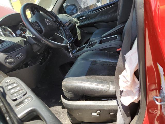  DODGE CARAVAN 2016 Czerwony