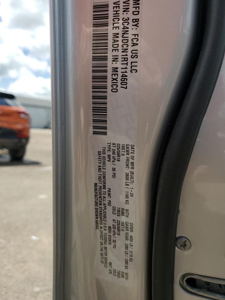 2024 Jeep Compass Limited VIN: 3C4NJDCN1RT114607 Lot: 55660884