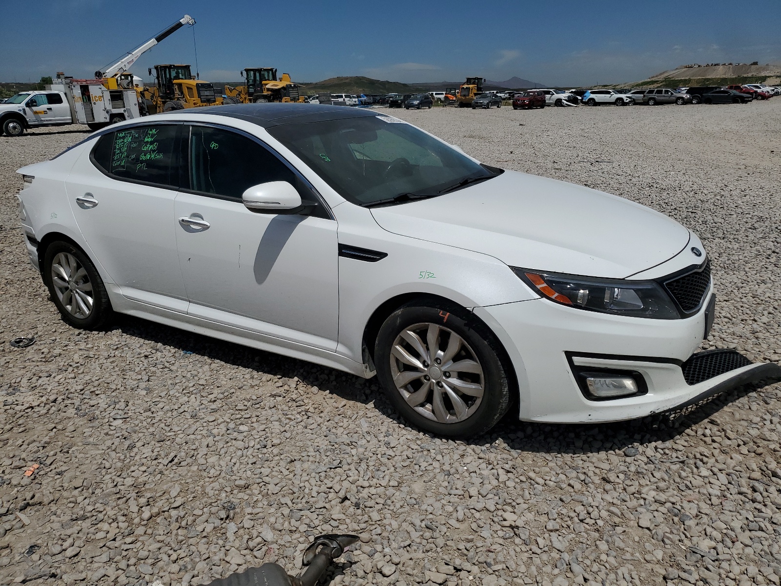 2015 Kia Optima Ex vin: 5XXGN4A70FG428645