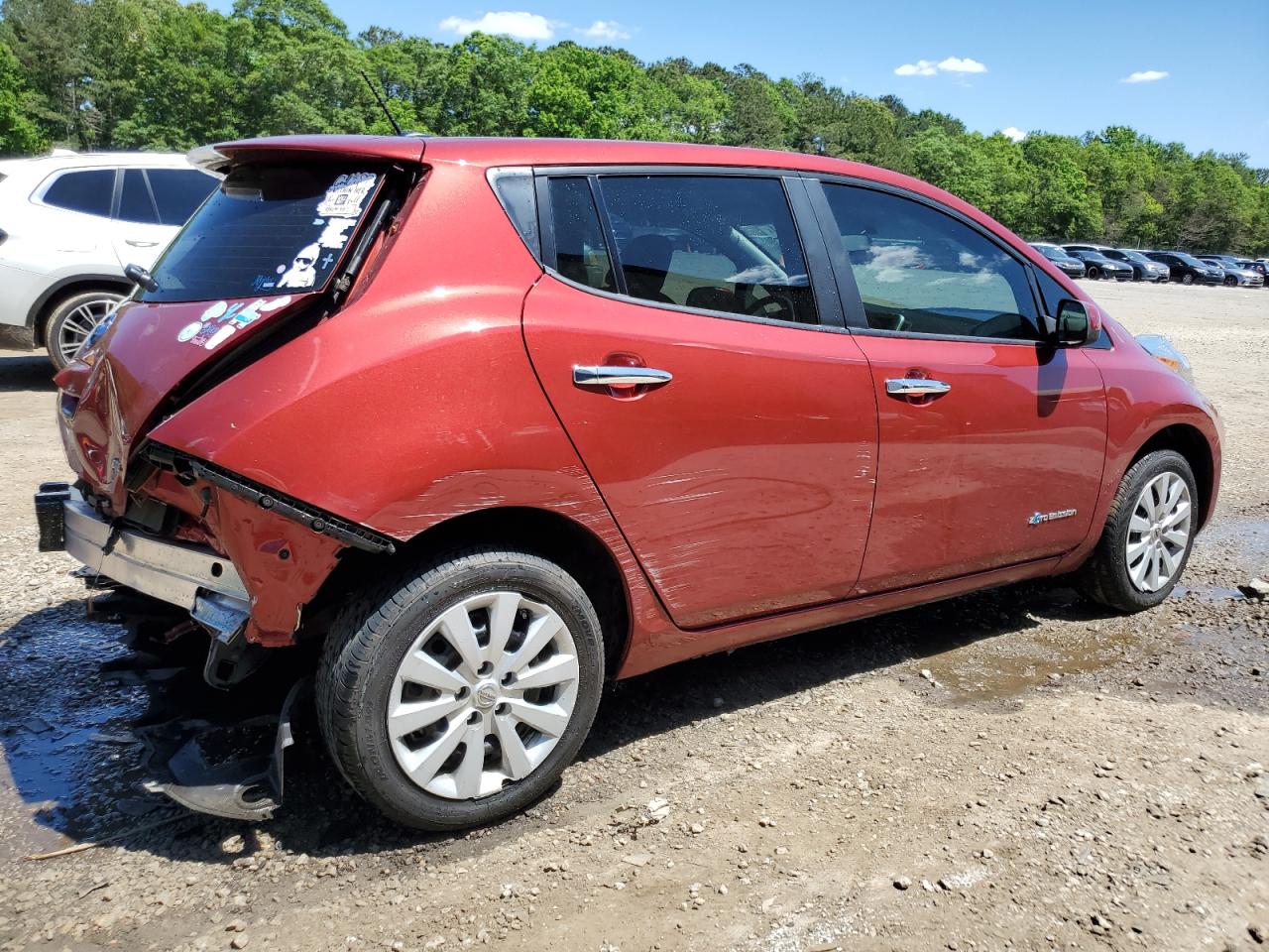 2015 Nissan Leaf S VIN: 1N4AZ0CPXFC320149 Lot: 52539574