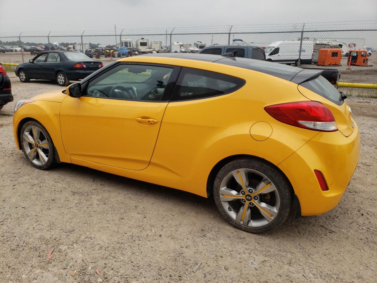 2017 Hyundai Veloster VIN: KMHTC6AD5HU314753 Lot: 52855834