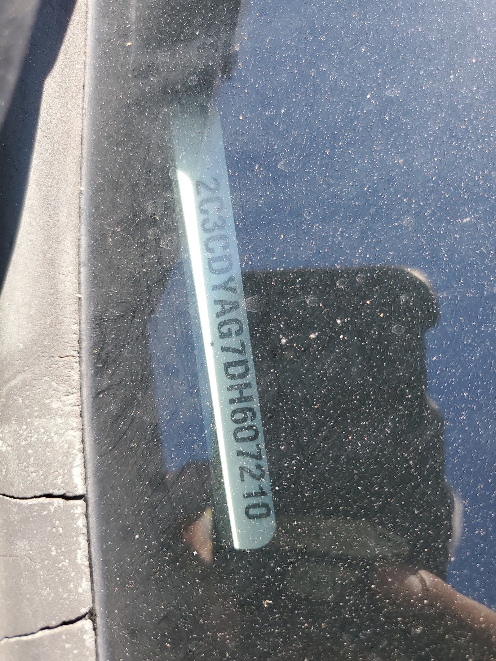 2C3CDYAG7DH607210 2013 Dodge Challenger Sxt