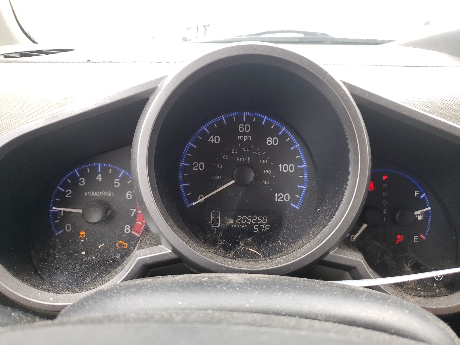 5J6YH2H71BL002263 2011 Honda Element Ex