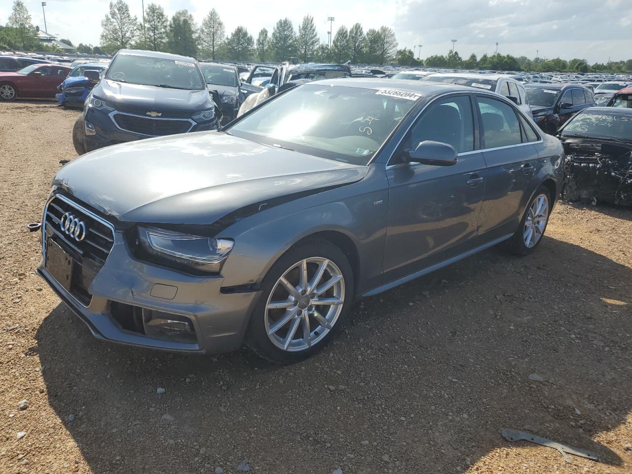 2014 Audi A4 Premium Plus VIN: WAUFFAFL3EN001277 Lot: 53288204