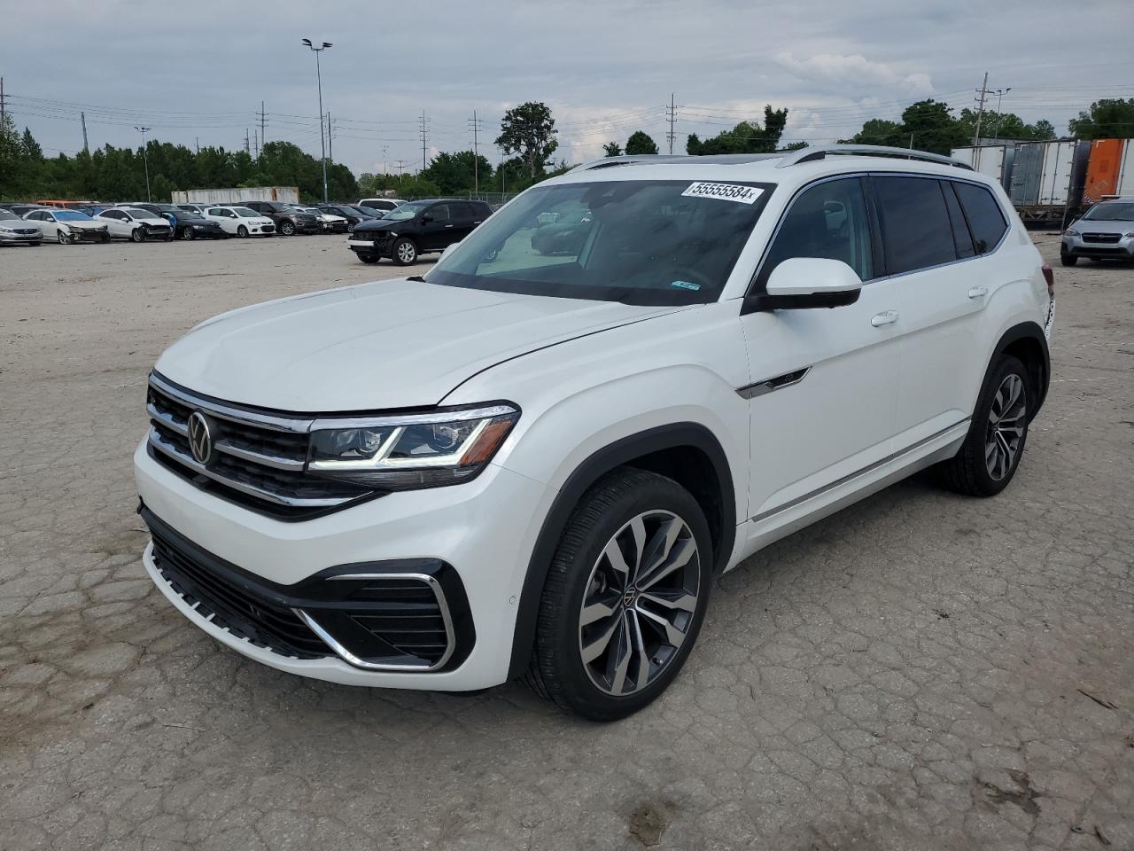 2023 Volkswagen Atlas Sel Premium R-Line للبيع في Cahokia Heights، IL - Rear End
