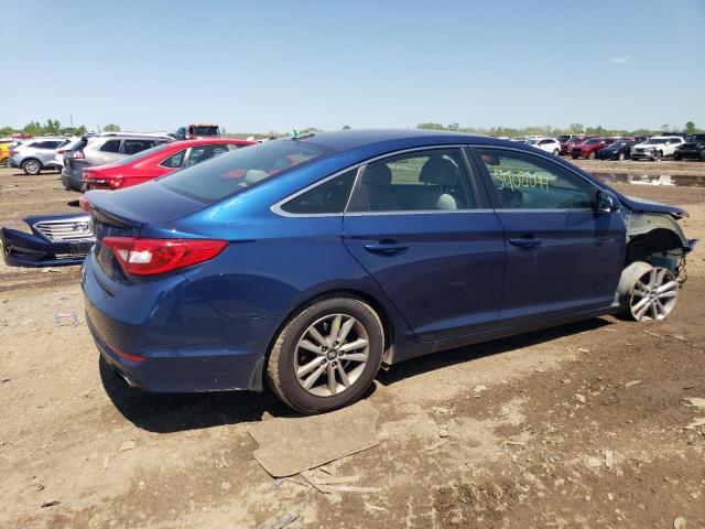  HYUNDAI SONATA 2015 Granatowy