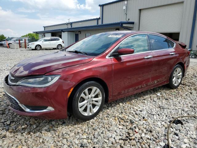  CHRYSLER 200 2016 Червоний