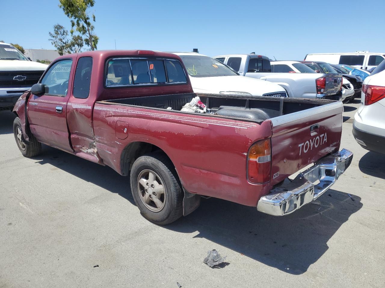 1996 Toyota Tacoma Xtracab VIN: 4TAVN52N9TZ126348 Lot: 55416094