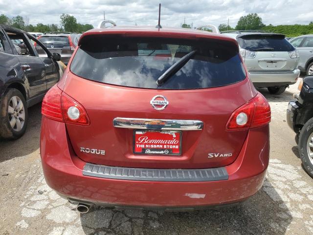  NISSAN ROGUE 2012 Red