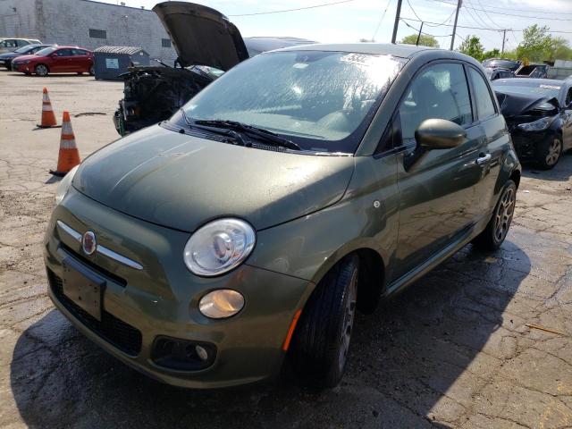 2012 Fiat 500 Sport na sprzedaż w Chicago Heights, IL - Front End