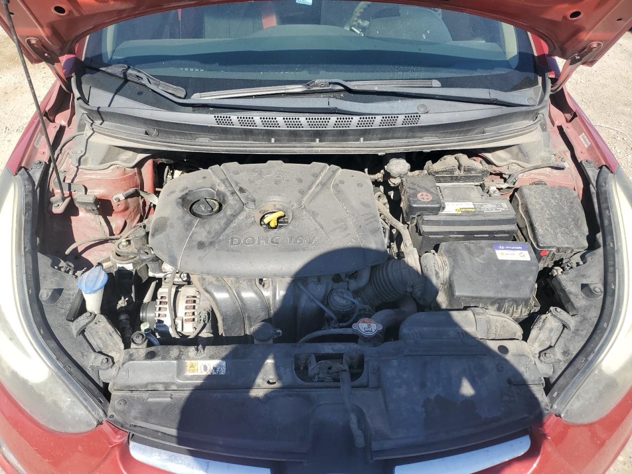 2014 Hyundai Elantra Se VIN: KMHDH4AE4EU050746 Lot: 57044974