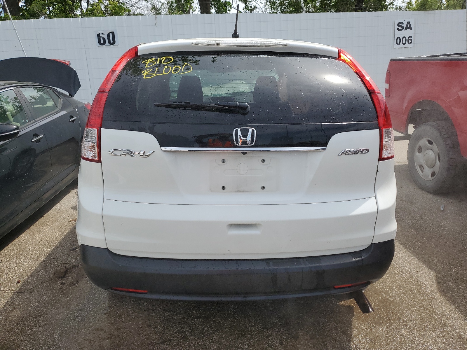 2013 Honda Cr-V Ex vin: 5J6RM4H53DL018123