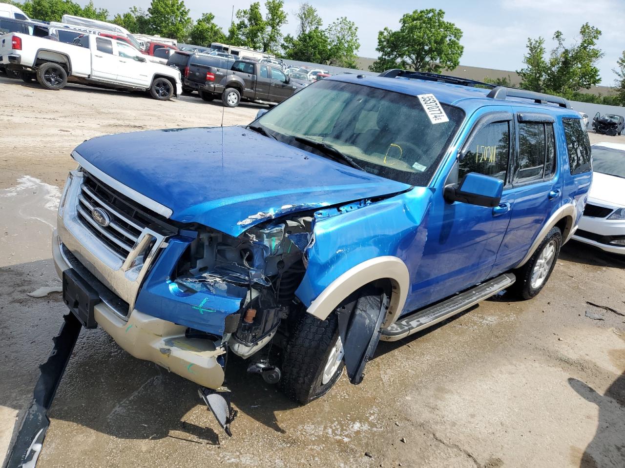 2010 Ford Explorer Eddie Bauer zu verkaufen in Bridgeton, MO - Front End