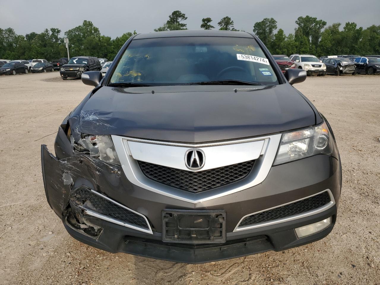 2012 Acura Mdx Technology VIN: 2HNYD2H30CH533834 Lot: 65744324