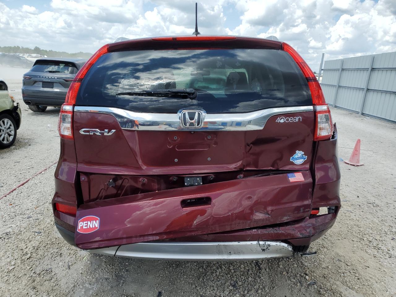 2016 Honda Cr-V Exl VIN: 2HKRM3H7XGH519231 Lot: 53283924